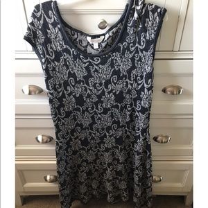 Sleeveless sweater dress